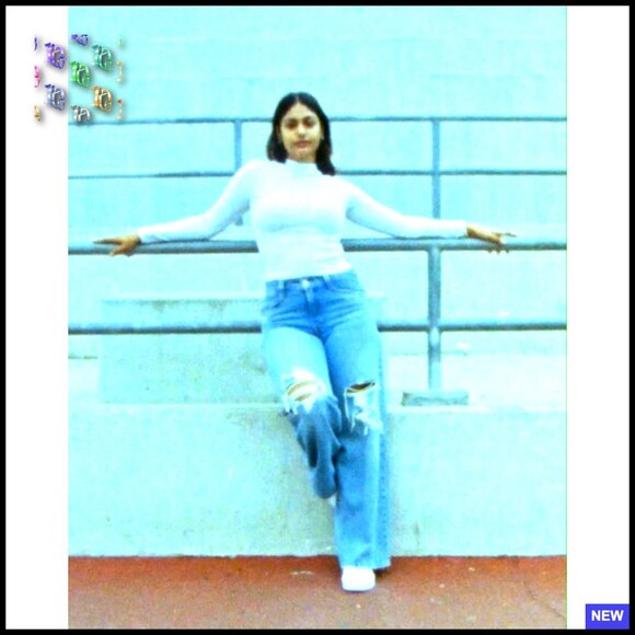 Wide Leg Baggy Jeans Y2K Retro Streetwear Non-Stretch Loose Fit - Picture 5 of 5